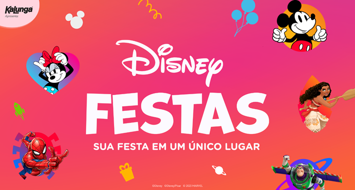 Logo do serviço Disney Festas