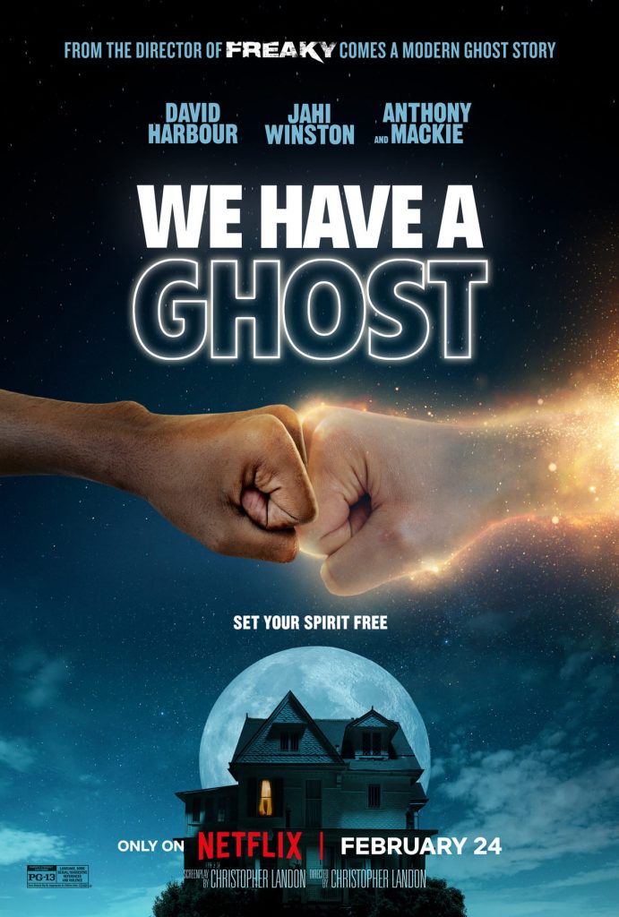 Poster de Fantasma e Cia., que estreia em 24 de fevereiro na Netflix. - Otageek