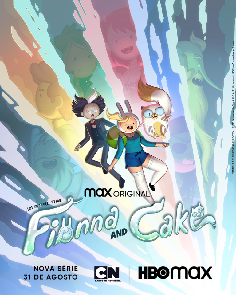 Pôster de 'Hora de Aventura com Fionna e Cake.