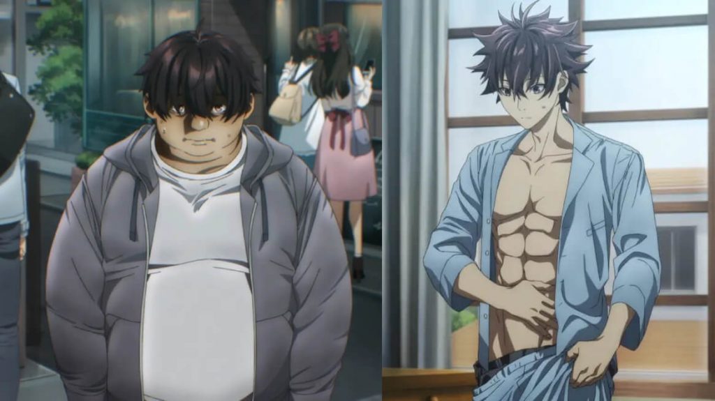 Yuuya antes e depois