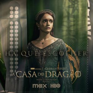 HBO divulga novos pôsteres da segunda temporada de ‘A Casa Do Dragão’