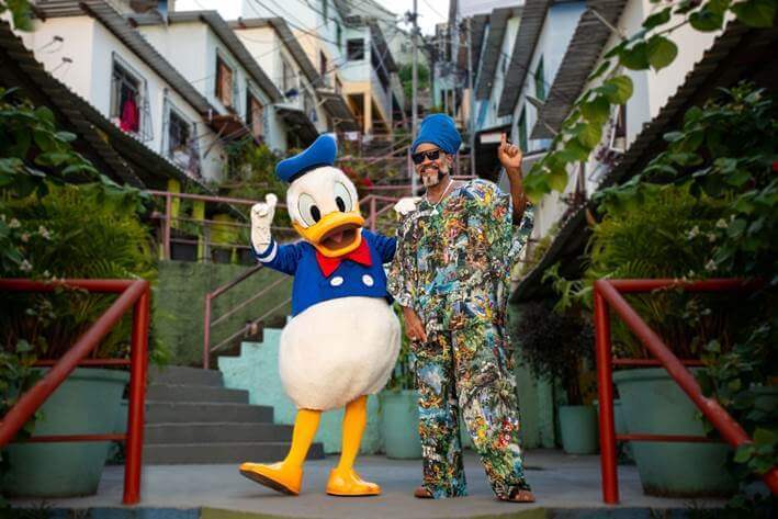 Donald e Carlinhos Brown