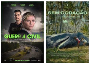 “Guerra Civil” e “Sem Coração” são as estreias da semana no Cine Marquise