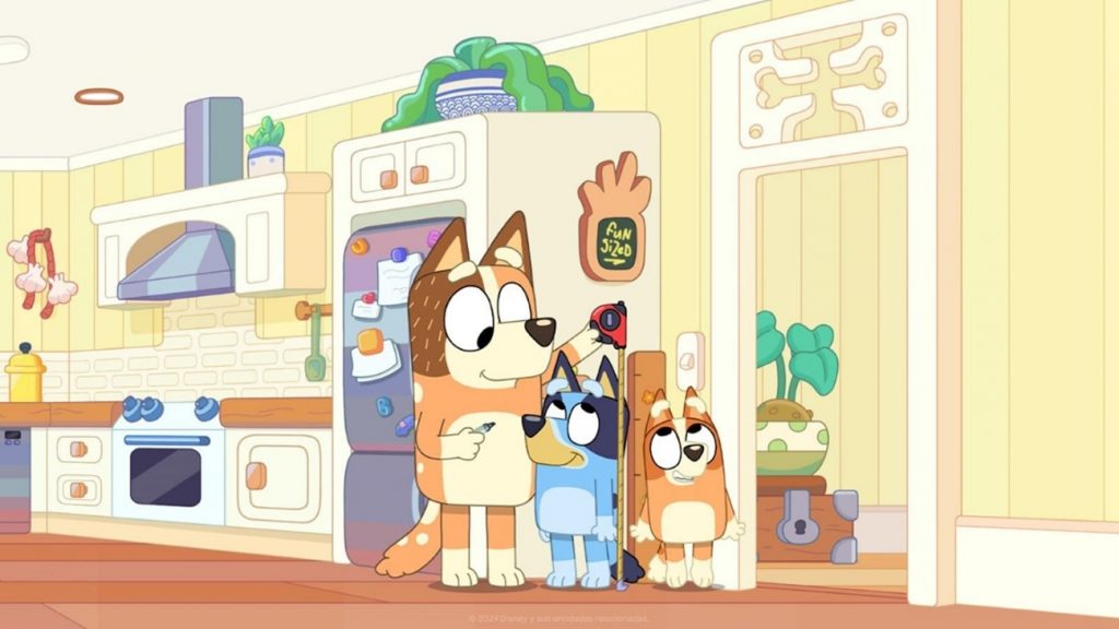 Os episódios apresentam momentos engraçados e carinhosos estrelados por Bluey e Bingo