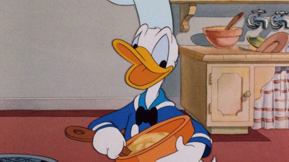 Pato Donald em Donald, O Cozinheiro
