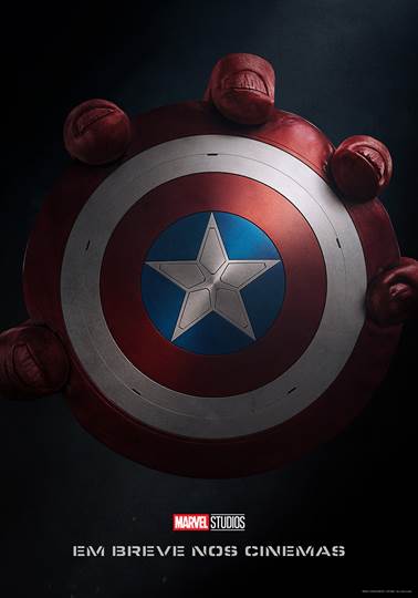 Hoje (12), a Marvel Studios compartilhou o teaser trailer e o pôster de Capitão América: Admirável Mundo Novo, apresentando Anthony Mackie como o Capitão América.