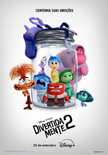 Disney+ | Divertida Mente 2 - Estreia 25 de setembro no Disney+ Otageek