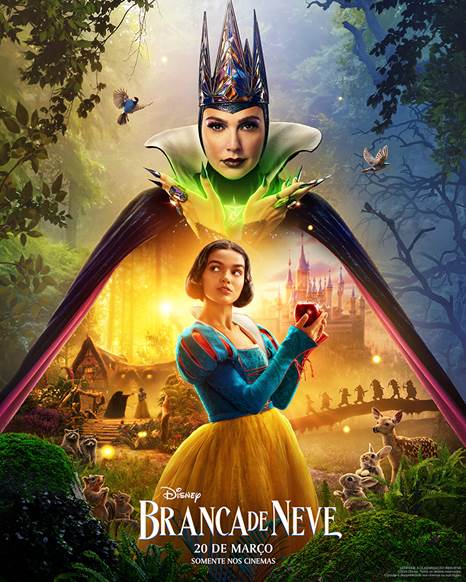 NOVO TRAILER E KEY ART DE BRANCA DE NEVE, DA DISNEY, JÁ ESTÃO DISPONÍVEIS Otageek