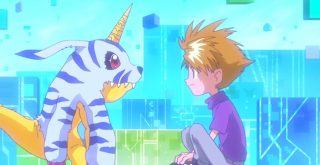 Gabumon e Yamato na Network