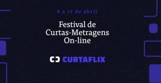 Logo do festival Curtaflix que ocorreu em Abril/21