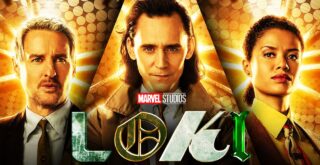 wallpaper da série Loki, com Owen Wilson, Tom Hiddleston e Gugu Mbatha-Raw
