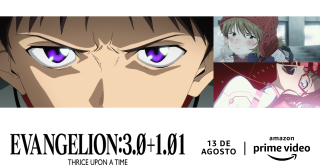 Evangelion estreia filmes na Amazon Prime