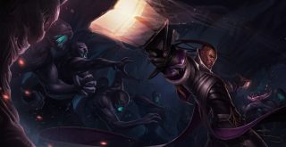 Capa com Lucian de league of legends