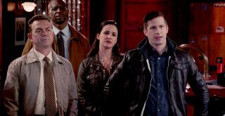 Jake Peralta, Amy Santiago e Charles Boyle.