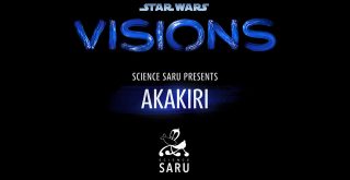 Logo da série Star Wars: Vision do episódio Akakiri.