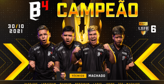 LBFF 6 - B4 é campeã da LBFF 6