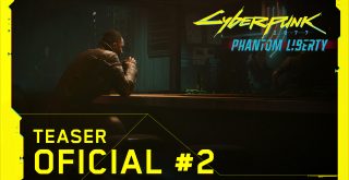 Poster oficial de Cyberpunk 2077 Phantom Liberty