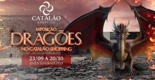 Catalão Shopping apresenta Exposição Dragões com Entrada Gratuita até 20 de outubro - Otageek